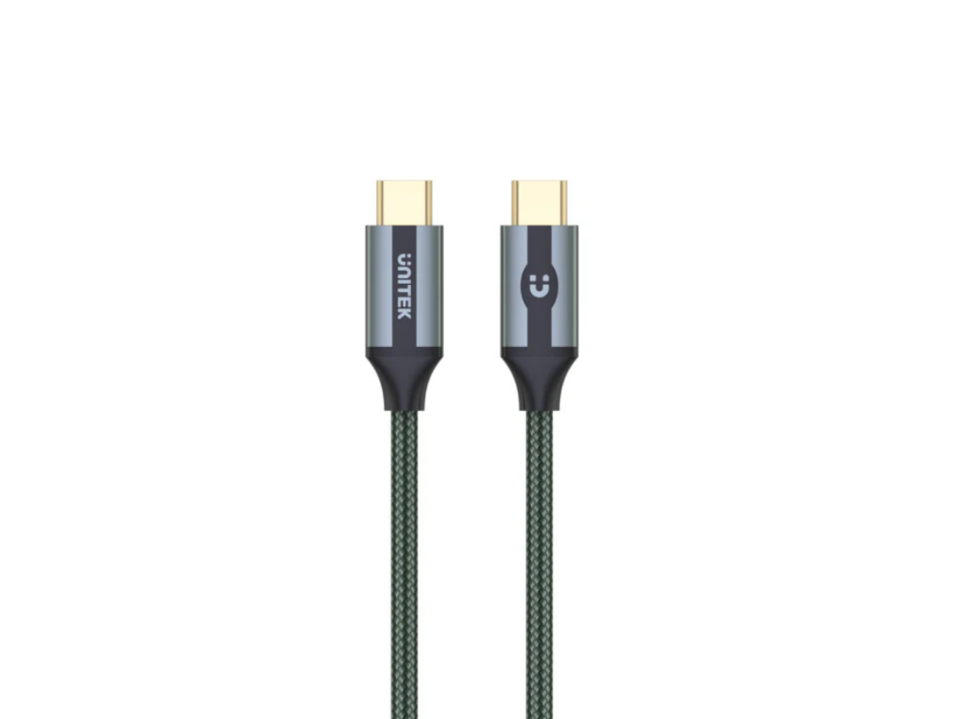 Unitek 1M USB-C Cable, 100W PD Fast Charging, 4K, 10Gbps Data Unitek 1M USB-C Cable, 100W PD Fast Charging, 4K, 10Gbps Data